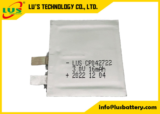 Akıllı Kartlar Li MnO2 Ultra İnce Pil 042922 Düz Lityum Piller