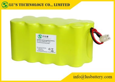 F7000mah NICD 12V Nikel Kadmiyum Pil Paketi, LED Meşalesi / Madencilik Işık için