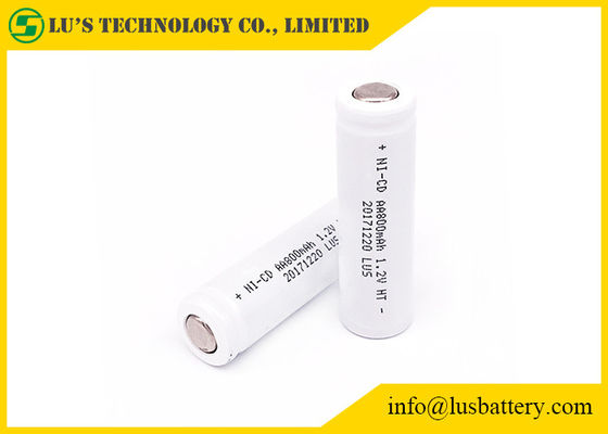 AA 800mah 1.2v NICD Nikel Kadmiyum Pil PVC 1.2v Şarj Edilebilir Hücre