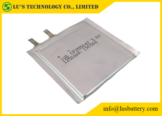 CP255047 Şarj Edilemez Lityum Pil 3V 1250mah Birincil RFID Esnek İnce