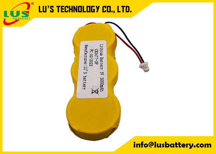 Düğme Pil Paketi 3000mah Düğme Pil Paketi CR2477 3.0 Volt Lityum Pil