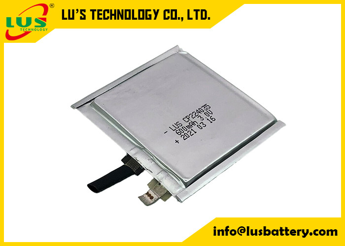 CP224035 Yassı Lityum Pil Kılıfı Hücresi Hibrit LiMnO2 Pil, Lacator Aramak İçin