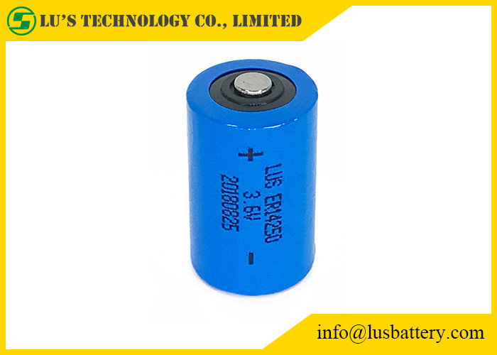 Şarj Edilemez ER14250 Lityum Pil 3.6 V 1/2 AA Boyut 1200mAh Lisocl2 Pil Paketi