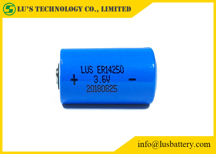 Şarj Edilemez ER14250 Lityum Pil 3.6 V 1/2 AA Boyut 1200mAh Lisocl2 Pil Paketi