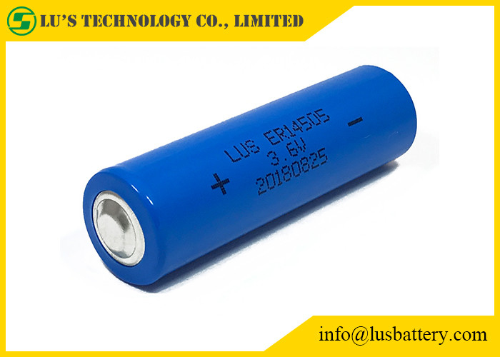 Spiral Hücre ER14505 AA 3.6 V Lityum Pil 2400mah Lityum Tiyonil Klorür Pil