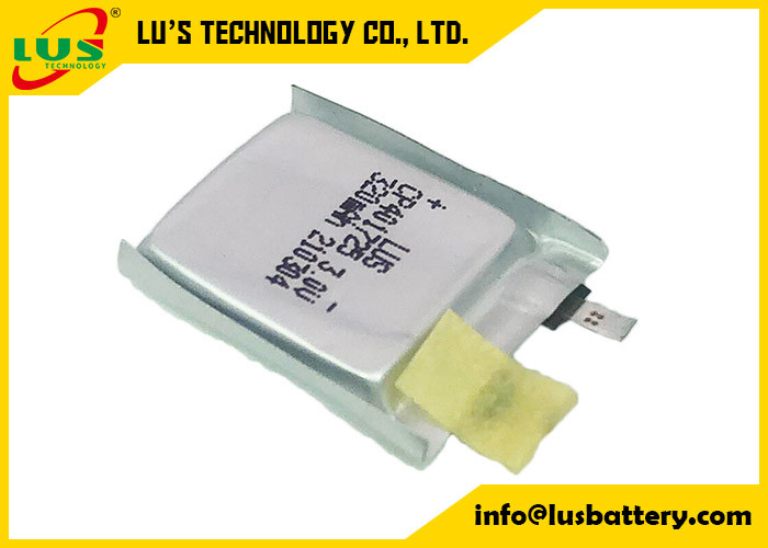 GPS Kılıfı Hücresi LiMnO2 Pil 3.0V CP401725 PCB Montajı için Lityum Polimer Pil