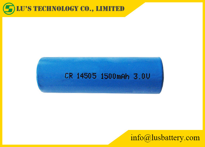 Cr14505 Aa Şarj Edilemez Piller 3v Cmos Yedekleme Cr 14505 Silindirik Li Mno2 Hücre