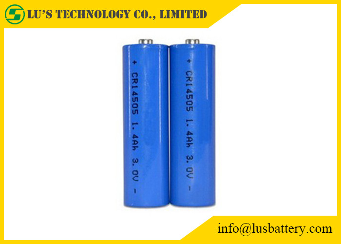 Cr14505 Aa Şarj Edilemez Piller 3v Cmos Yedekleme Cr 14505 Silindirik Li Mno2 Hücre
