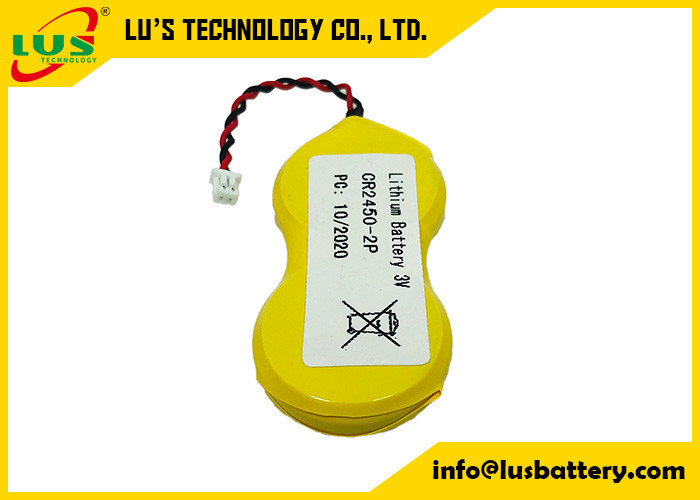 Rfid için Cr2450-2p 3v Düğme Hücre 1200mah Pil Tipi Imos 1p2-A1