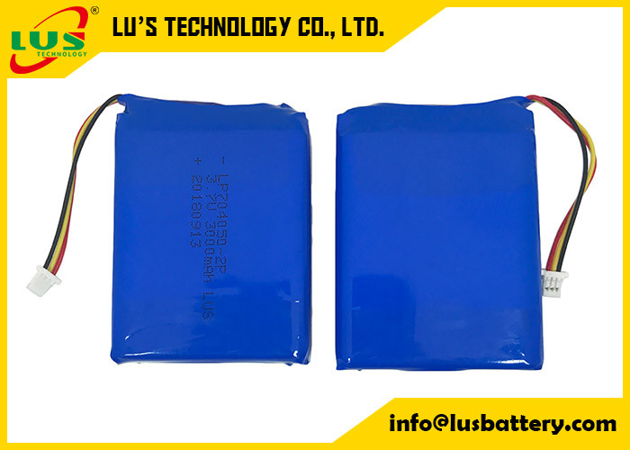 Dolap Işıkları için Li-Polimer 1600mAh 3.7V Lipo Pil Paketi 3000mah PL704050-2P