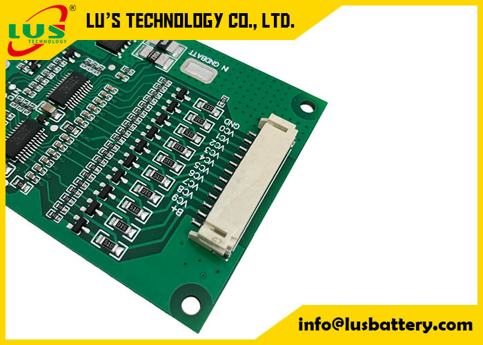18650 Pil Paketi için 10S 36V Li İyon Pil Koruma Modülü PCB Koruma Kurulu BMS