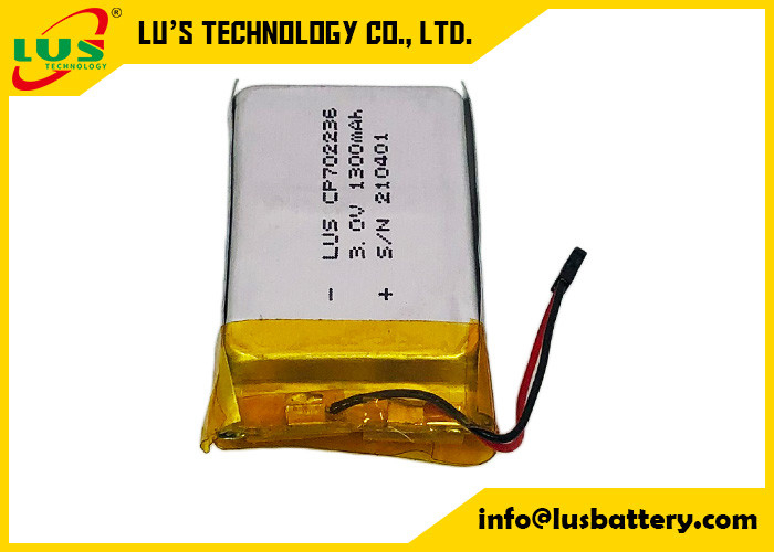 CP702236 Lityum Manganez Pil 1300mah 3.0V İzlenebilir Akıllı Etiket İçin Ultra İnce