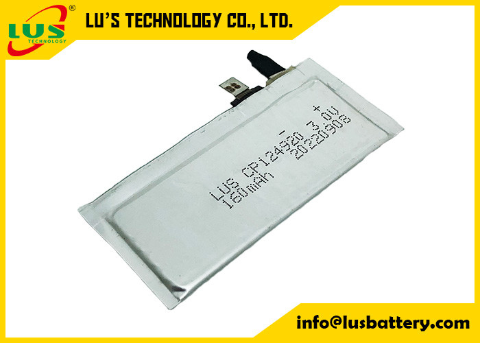 CP124920 LiMnO2 Lityum Pil Esnek 3V 160 Mah Emniyet Kaskı İçin Süper İnce Hücre