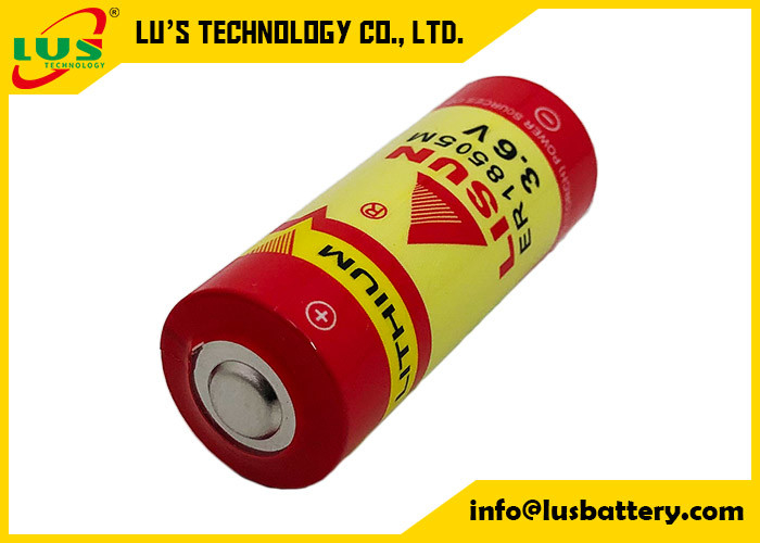 Spiral Tip Birincil Lityum Pil 3.6V 3600mAh Li SOCl2 Pil ER18505M UHR-ER18505
