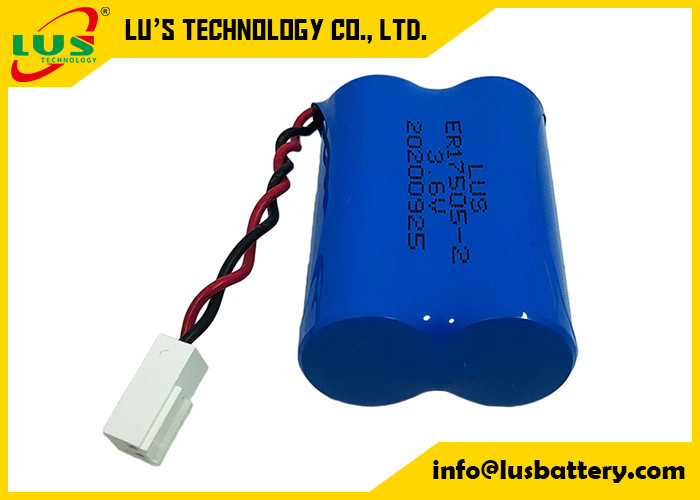 3.6v 6800mah Lityum Tiyonil Klorür Pil Paketi Şarj Edilemez ER17505 Lityum Pil