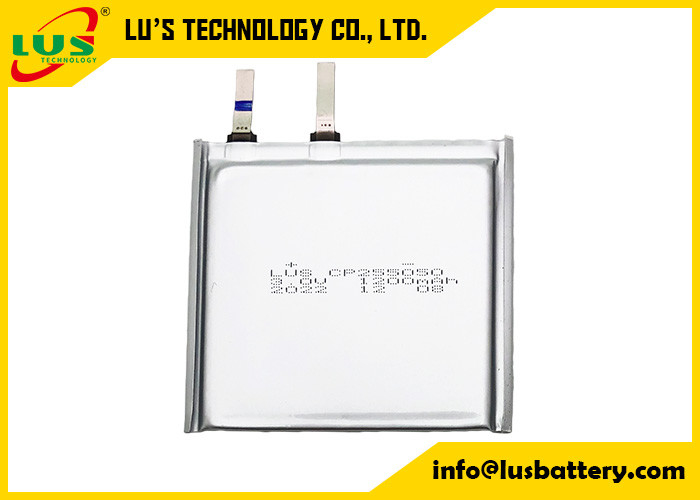 CP255050 3.0V 1200mah Düz Ultra İnce Pil Elektronik Kilit İçin Esnek Yumuşak Paket