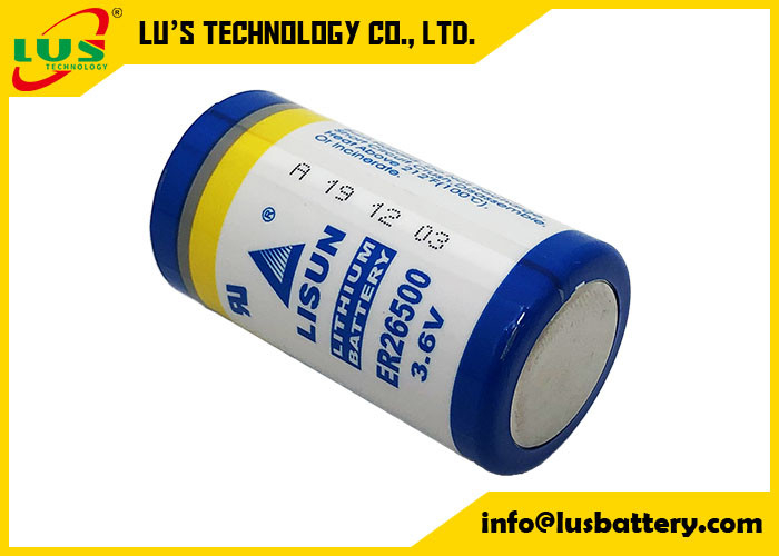 26500 3.6V C Boy Lityum Tiyonil Klorür Pil 9000MAh ER26500