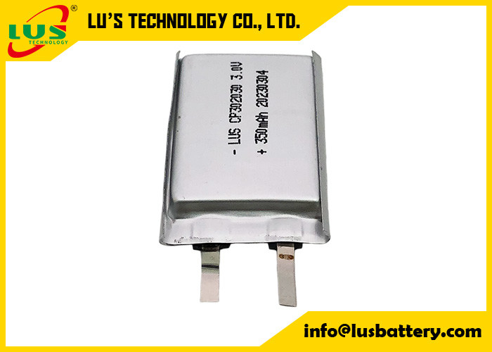 Lityum Manganez Dioksit Pil Cp302030 Kese Hücresi Madeni Para Hücresi için Lityum Pil Değiştirme 3v 350mah