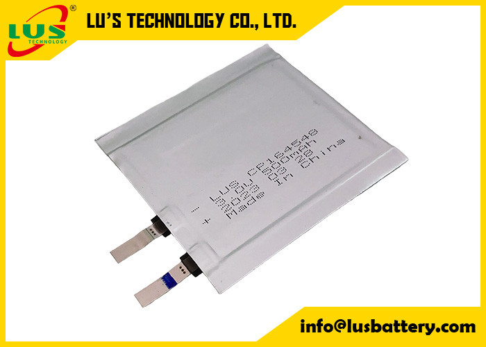 CP164548 3.0V 700mAh kalınlığı 1.6mm İnce pil Uzman Lityum Mangan hücresi 164548 CP164848