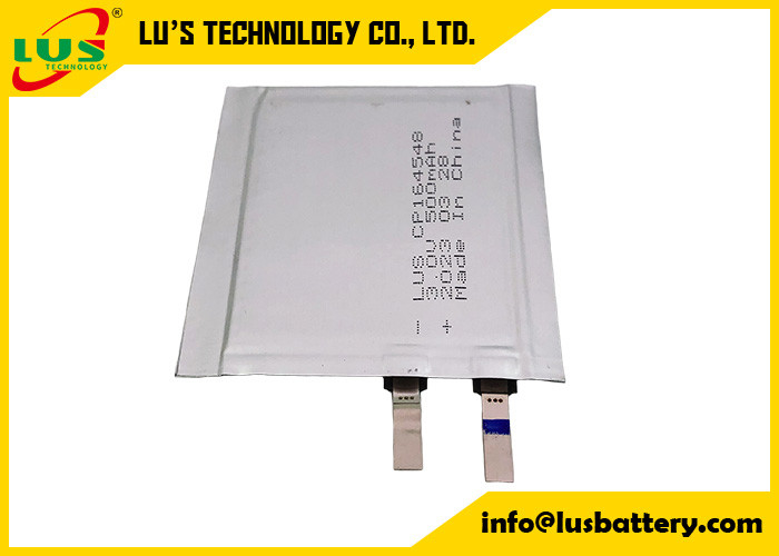 CP164548 3.0V 700mAh kalınlığı 1.6mm İnce pil Uzman Lityum Mangan hücresi 164548 CP164848