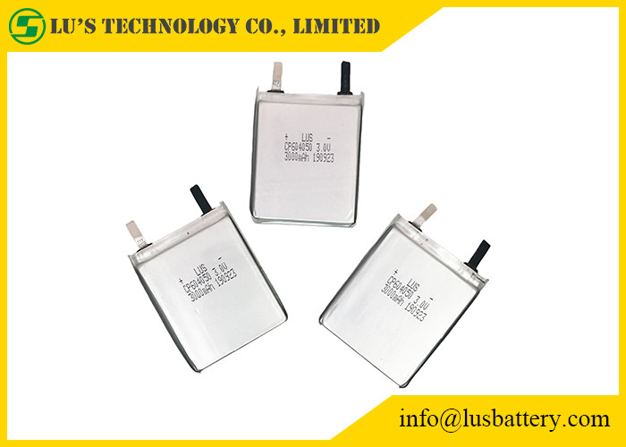 CP603956 3v 3200mAh Primary ultra thin limno2 battery for pos machine LiMnO2 Ultra-thin Cell 3V CP603956 Pil