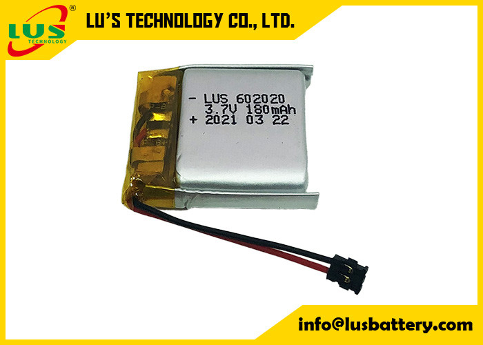 LiPo Bataryası LP602020 3.7V 180mAh Flying Spinner için Yüksek enerji yoğunluğu li-polimer batarya LP602020