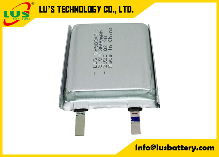CP903450 3.0V Lityum Pil Ultra İnce Pil Yumuşak İnce Lityum Manganez Pil IoT/Lora/LPWAN/NB-IOT RFID için