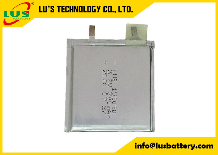 3.7V 300mAh Li-Polimer Pil lp155050 Lipo Şarj edilebilir Lityum iyonlu pil 155050 ince hücre