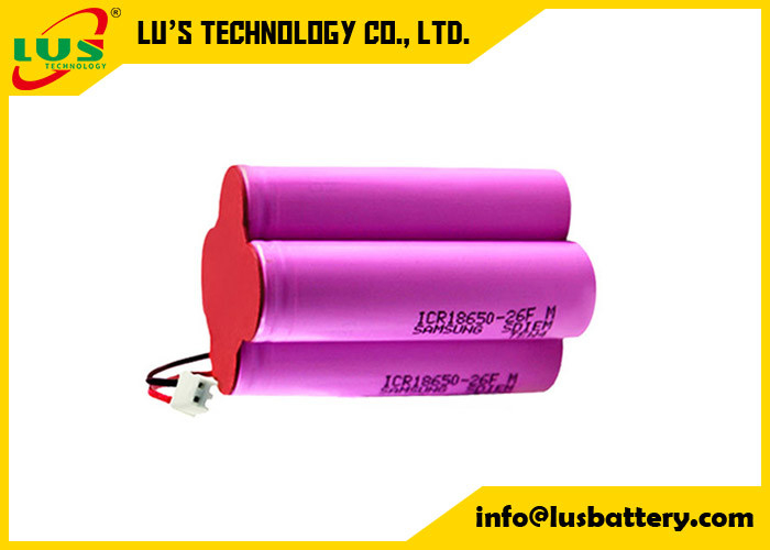 11.1v 2200mah 24.42wh 18650 Li-Ion Pil Özel 18650 12V 2.2Ah Li-Ion 11.1v 2200mah
