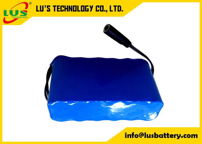 Lityum Pil 12v 9600mAh 3S3P 18650 Lityum İyon Pil paketi taşınabilir şarj edilebilir DC konektörü