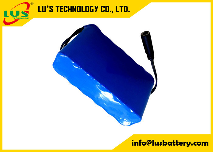 Lityum Pil 12v 9600mAh 3S3P 18650 Lityum İyon Pil paketi taşınabilir şarj edilebilir DC konektörü