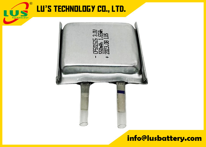 CP502525 3v 550mAh IOT Sensörleri için Yumuşak Paket Pil CP502520 LiMnO2 İnce Hücre 3.0V İnce Esnek Pil