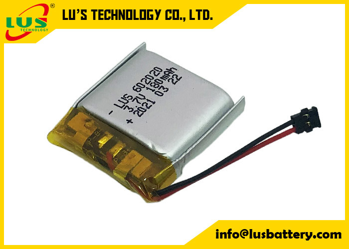 3.7V 180mAh Lipo Polimer Şarj edilebilir Lityum İyon Polimer Pil LP602020 062020 180mAh 3.7V Li Polimer Piller