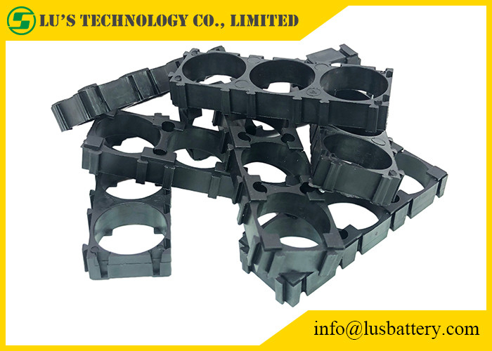 3pcs 1x3 18650 Batarya Aralıklayıcı Plastik Sahibi 3×1 Batarya Hücresi Aralıklayıcı/Sahibi silindirli bir batarya aralıklayıcı 21700