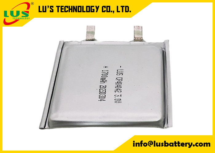 3V Lityum Pil Ultra Slim Piller 1700mAh CP404040 yumuşak paketli lityum metal pil hücresi