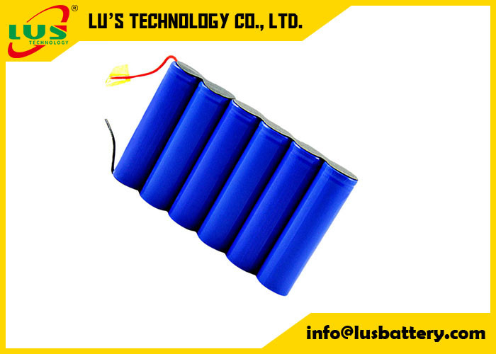 Yeniden şarj edilebilir Lityum İyon Pil Paketi 7.4V 6600mAh Lityum İyon Pil ICR18650 CELL ile yap