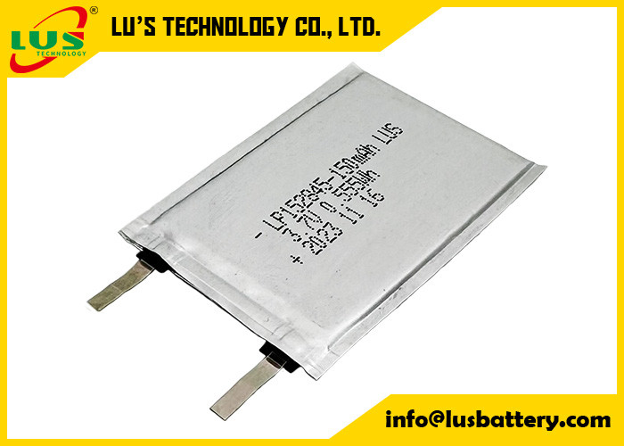 LP152845 3.7V şarj edilebilir polimer lityum iyon bataryası 150mah LiPo bataryası LP152845 3.7V