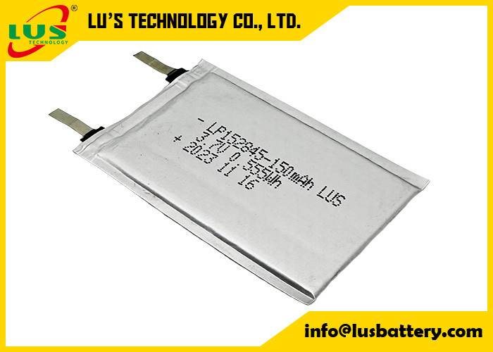 LP152845 3.7V şarj edilebilir polimer lityum iyon bataryası 150mah LiPo bataryası LP152845 3.7V
