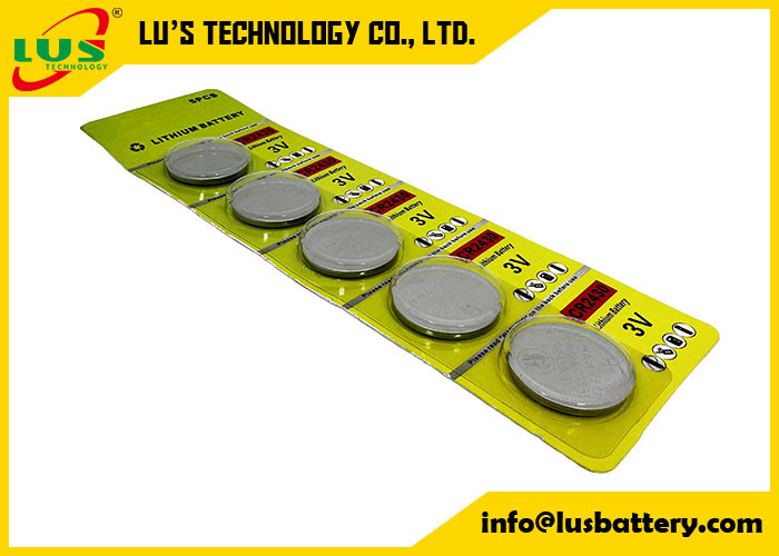 CR2430 Lityum Para Düğme Hücre bataryası 280mah yedekleme CR2430 L20 3 voltlu batarya