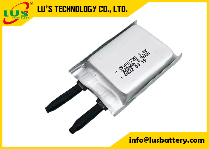 CP401725 Tek kullanımlık Li-MnO2 Cüzdan Pil 3.0V Ultra İnce LiMno2 Yumuşak Pil geçidi CB