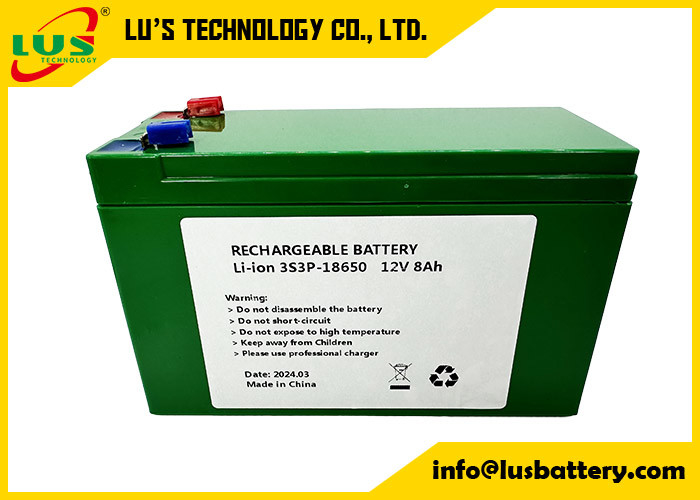 Güneş/Rüzgar Enerjisi için 12V 8Ah Şarj edilebilir Pil 12 volt 8ah paketli litium iyon piller