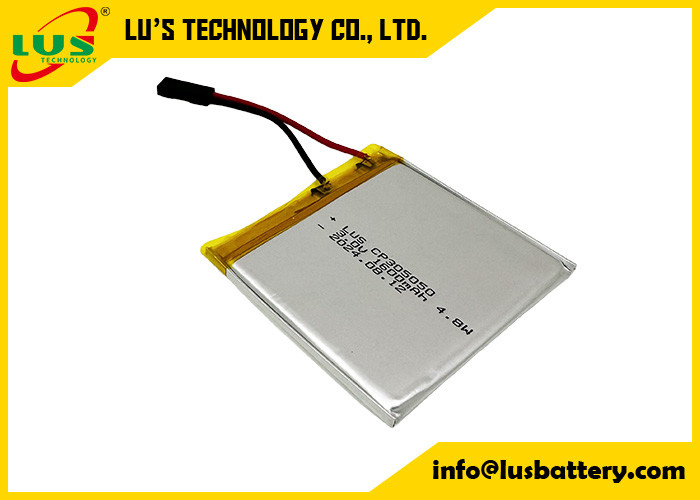 CP305050 Birincil Lityum Düz Pil Elektronik raf etiketleri için hücre 3v 1600mah lityum pil