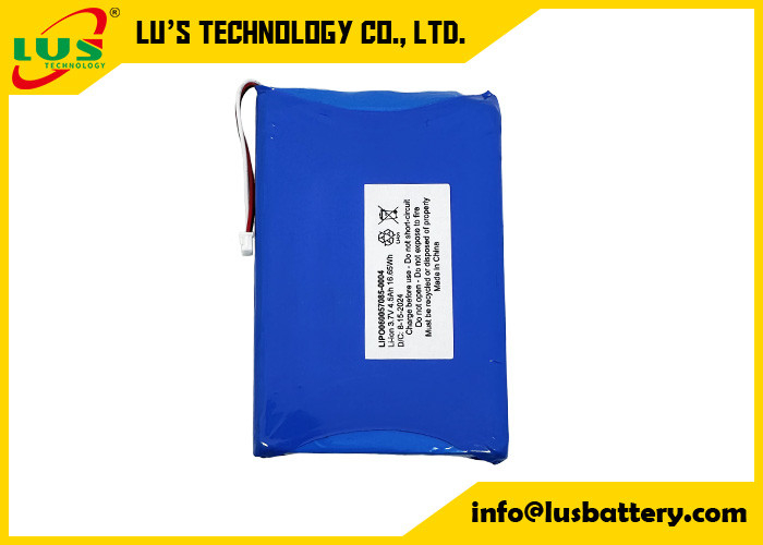 Lp605785 Lityum İyon Polimer Piller Özelliklendirme PL605785 Lipo Şarj Edilebilir Pil-3.7 V/4500mAH