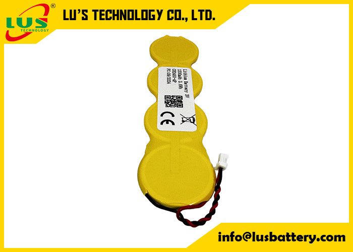küçük boyutlu lityum pil 1200mah 3.0 volt Lityum düğme hücreli pil CR2430 1S4P pil paketi