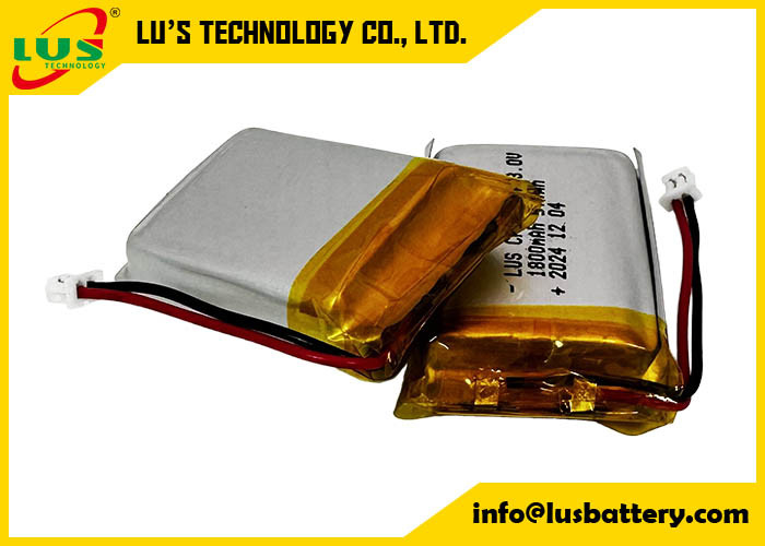 Lityum Mangan Dioksit pil CP952434 Yumuşak paketli lityum pil 1800mah 3,0 voltluk pil