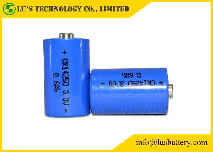 CR14250 lityum pil boyutu 1/2AA 600 mAh El Feneri için CR14250 3 V tek kullanımlık pil