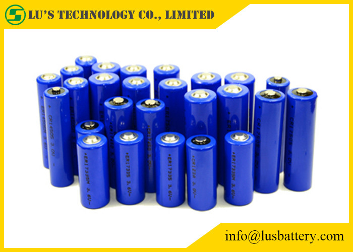 CR14250 lityum pil boyutu 1/2AA 600 mAh El Feneri için CR14250 3 V tek kullanımlık pil