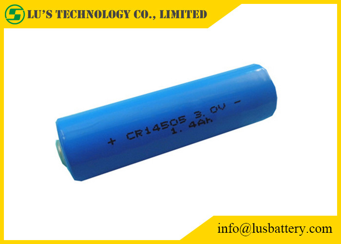 Birincil Tip AA Manganez Piller CR14505 Çevre 3V AA Lityum Pil 1400mah 3V pil