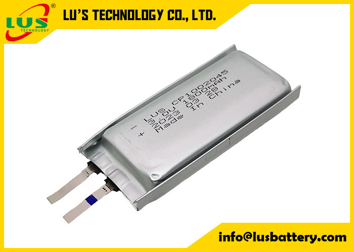 Yeniden şarj edilemez İnce lityum iyonlu yumuşak paketli pil hücresi CP1002045 3.0 volt lityum pil 2000mah