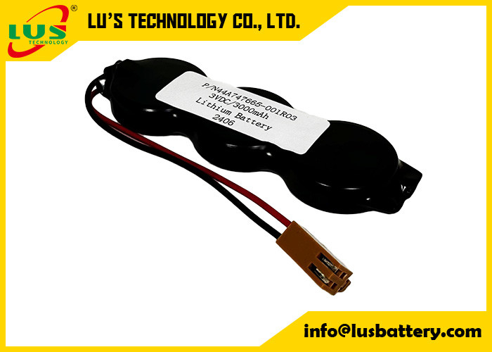 Güç Modülü Pil 3PCR2477 3VDC lityum pil P/N44A747665-001R03 3000mah iyon hücre paketi